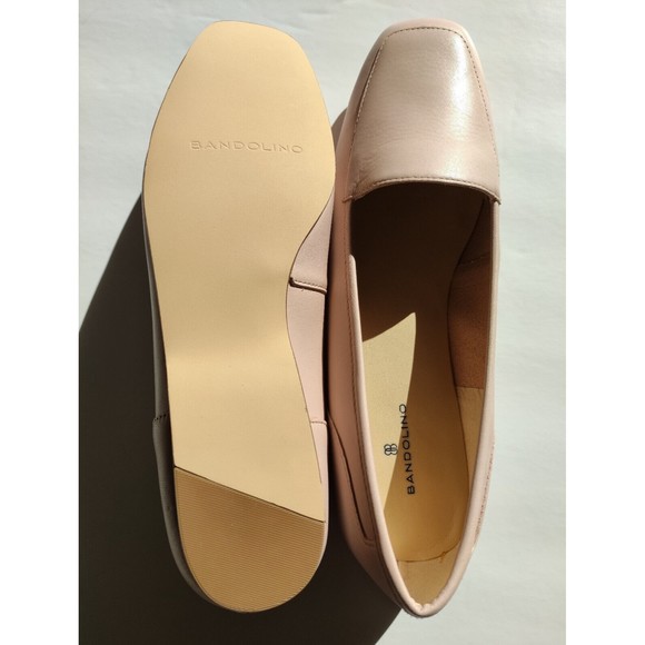 Bandolino Shoes Dusty Pink Liberty Loafers Sz 7.5 Very Narrow NEW in Box - Picture 3 of 8